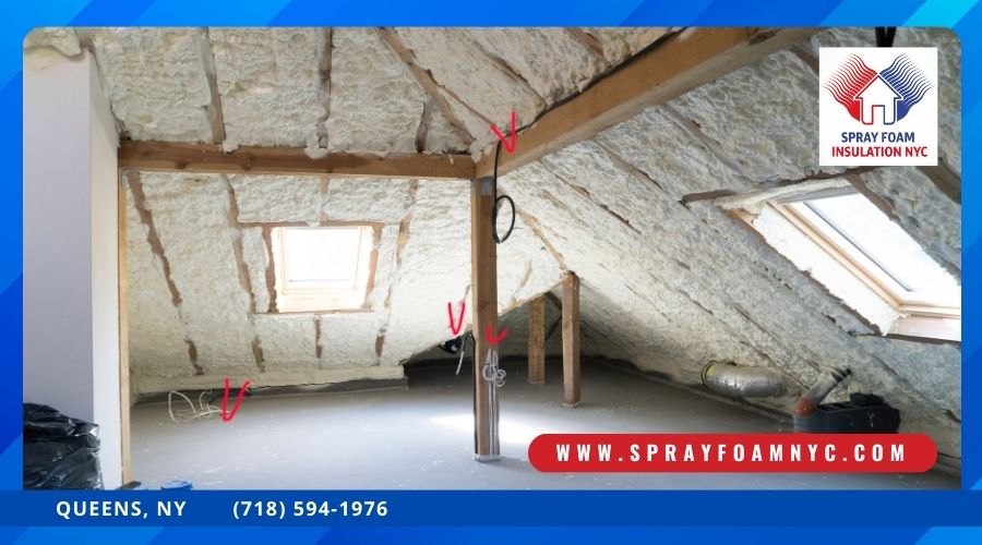 Professional attic insulation in Queens