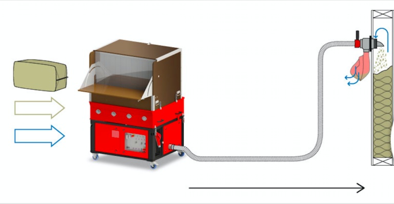 Dense Pack Cellulose Insulation for Soundproofing