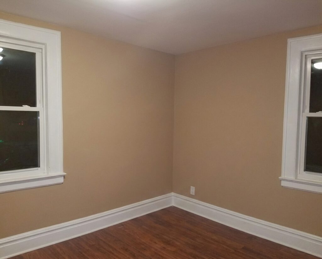 Finished Interior Wall